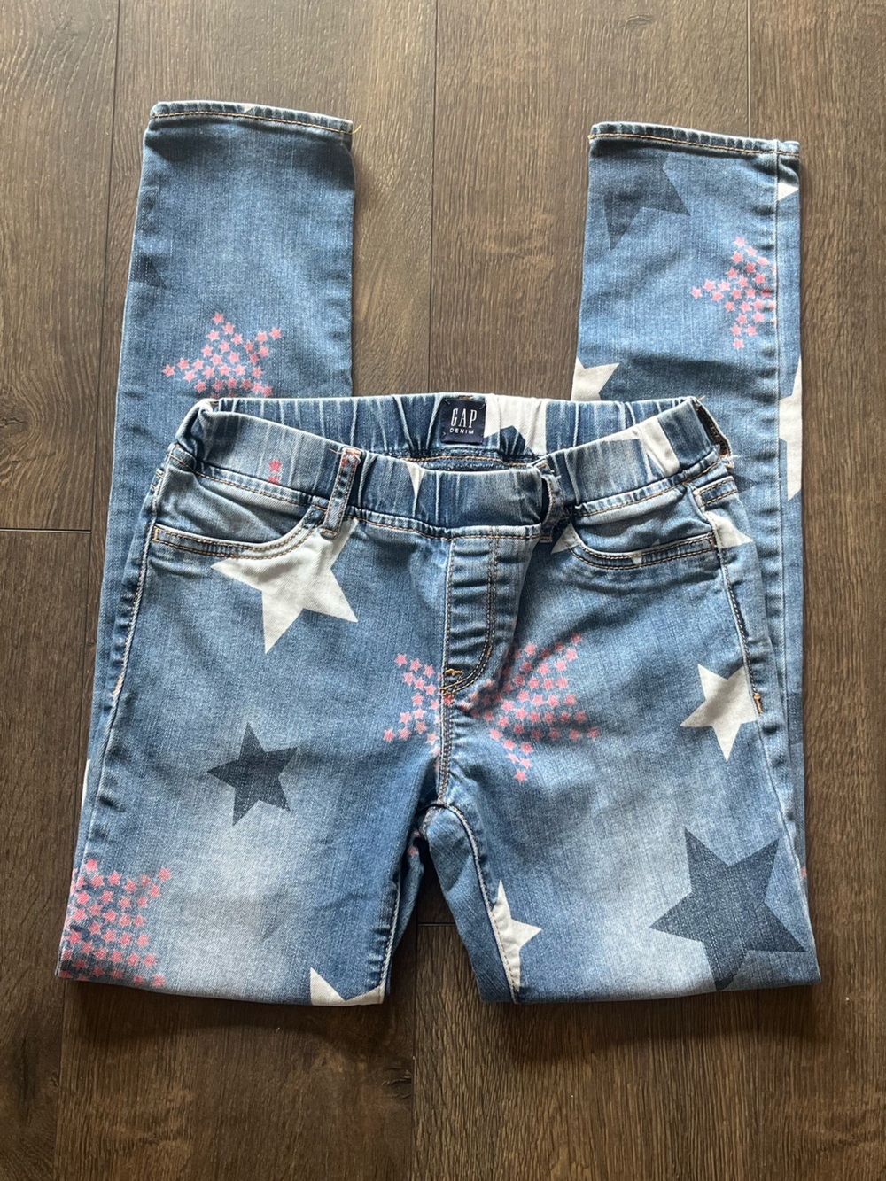 GAP Star Print Blue Jeans